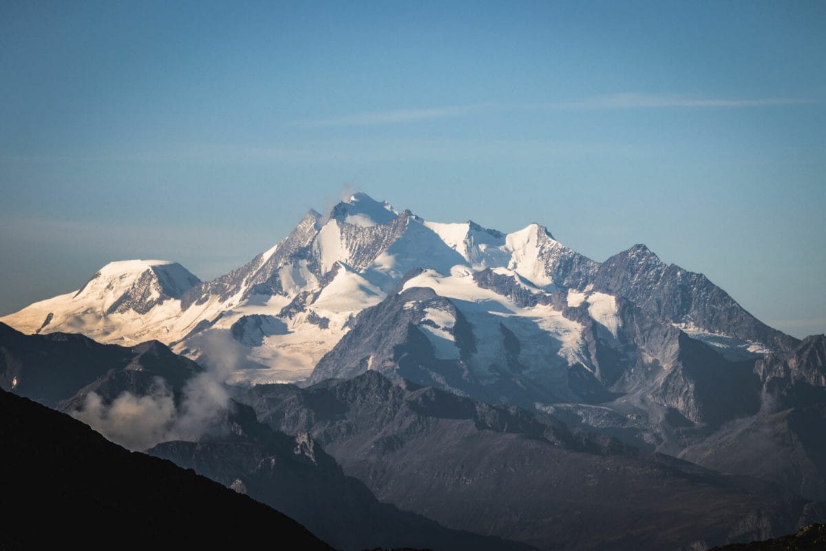 glacier à faire en valais