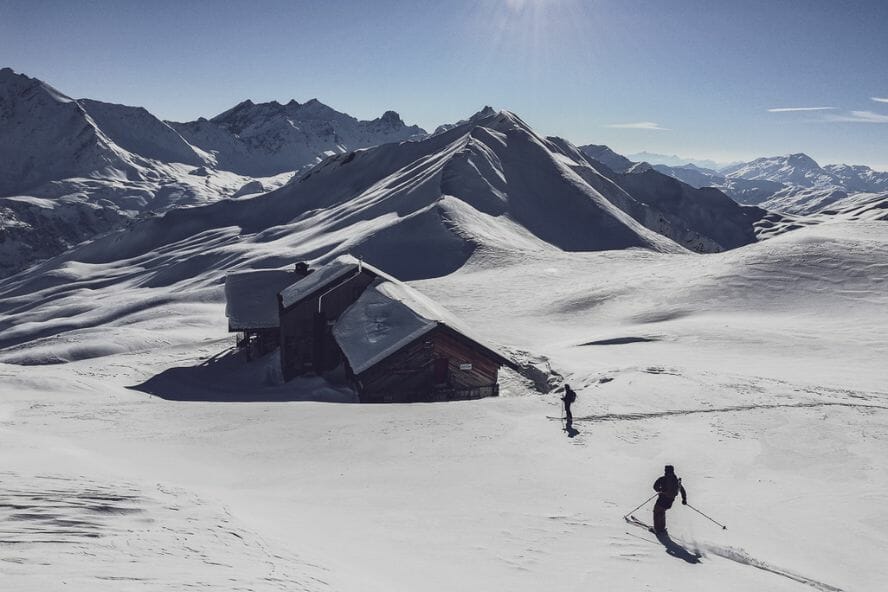 Grimper en ski de rando à la Tête Nord des Fours