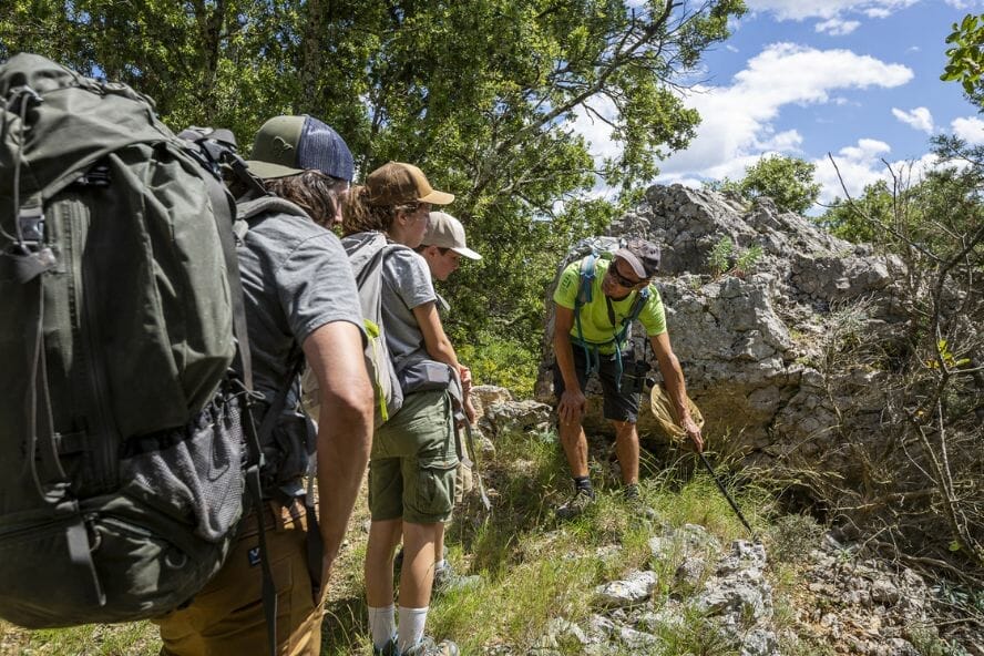 Rando et bivouac dans les Gorges de l’Ardèche