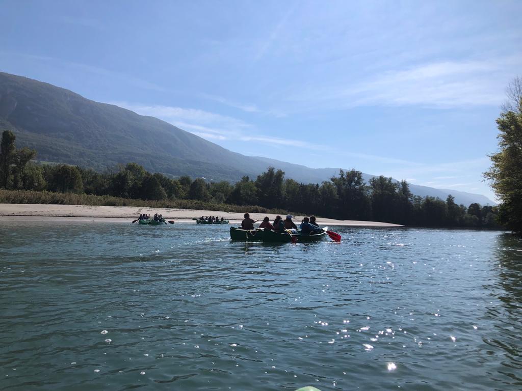 canoë en rivière