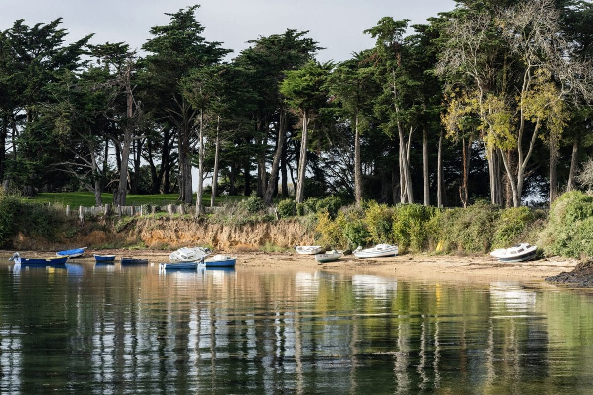 bateaux dans le golfe du Morbihan en Bretagne
