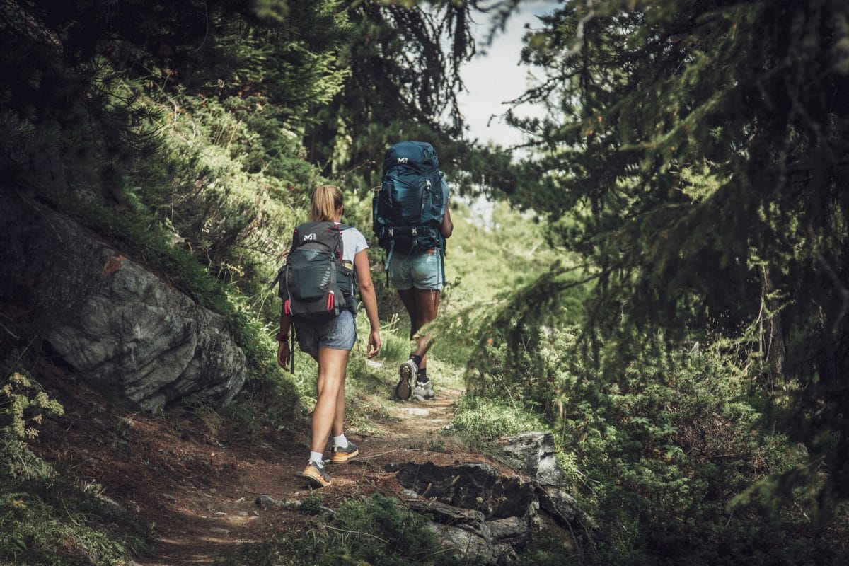 week end en suisse dans la forêt randonnée