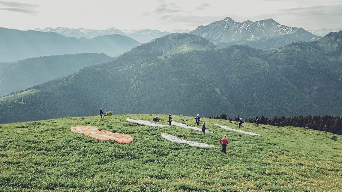 initiation parapente Annecy